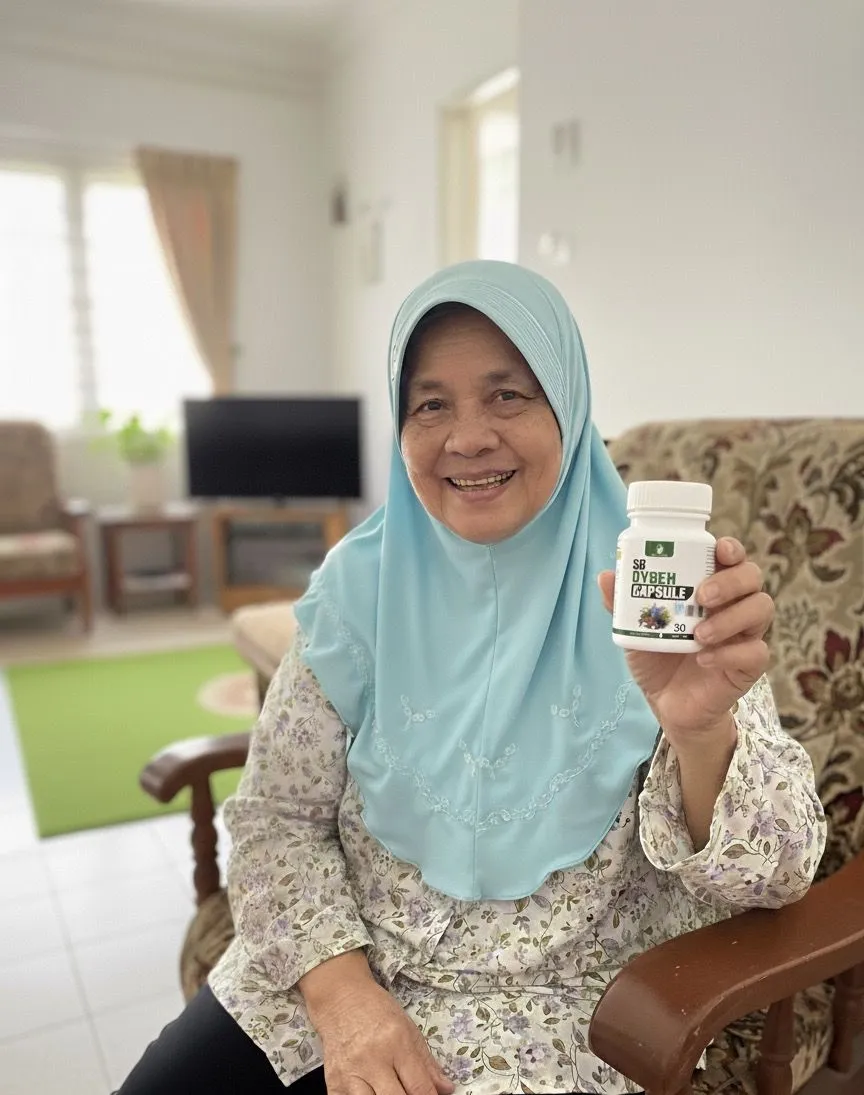 Pn. Mariam selepas guna produk